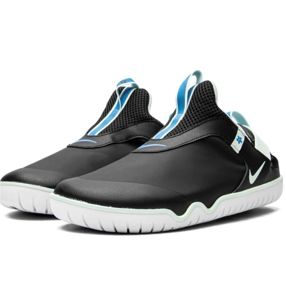 Nike Lifestyle Zoom Pulse Black Slip-on Medical Nursing Shoe Sneaker Men 8.5